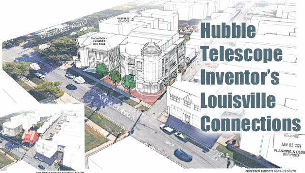 Hubble telescope inventor real estate connection