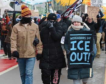 masks for protestors not ICE