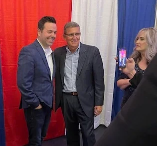 Gen. Flynn and Micah Beckwith