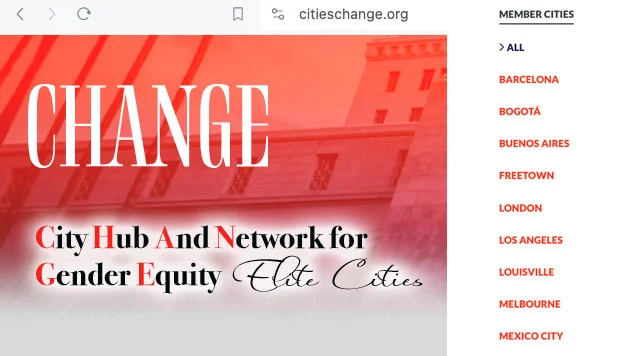 Gender equity elite cities