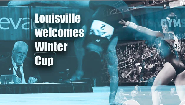 Louisville welcomes Winter Cup gymnasts