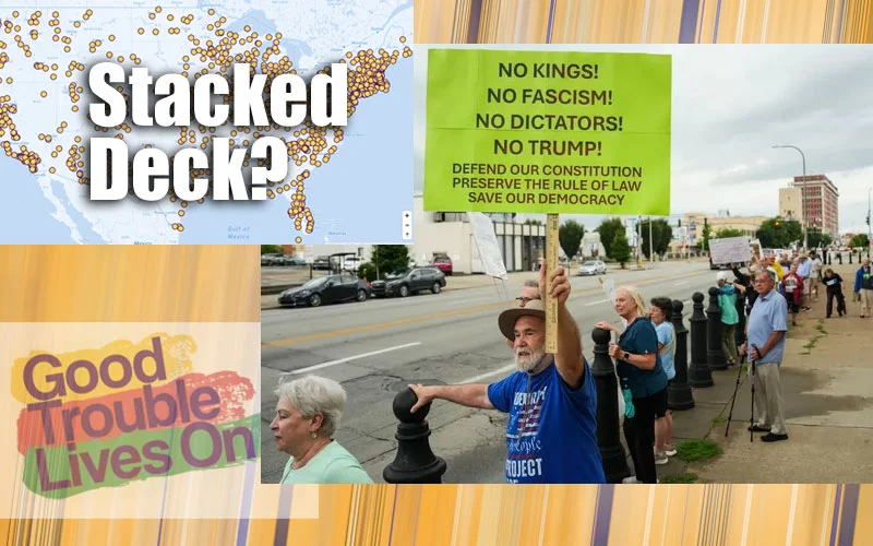Good Trouble protest