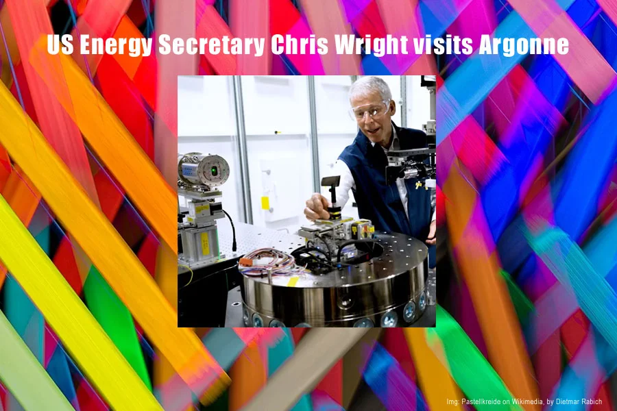Chris Wright at the Argonne Lab Open House