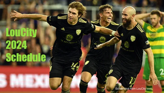 LouCity Soccer Schedule