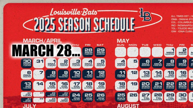 Bats Season Starts 3-28