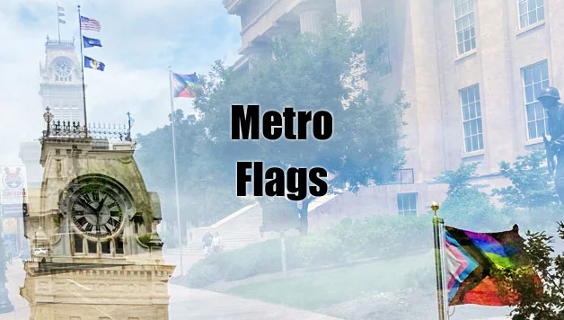 flags of Louisville Metro