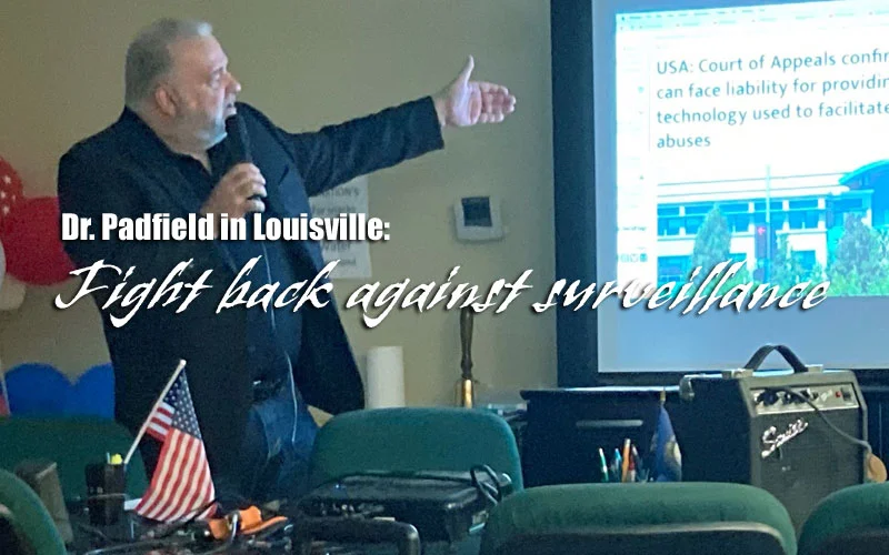 Dr. Jon Padfield speaks at AFAKY